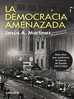 cover image of La democracia amenazada